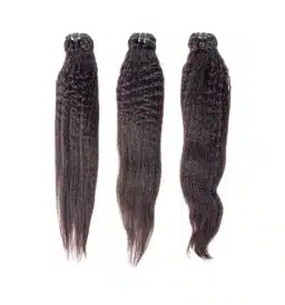 Kinky Straight Remy Hair Bundle Deal steamed   Hair Maiden India Los Angeles