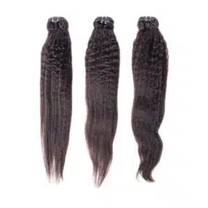 Kinky Straight Remy Hair Bundle Deal (steamed) | Hair Maiden India