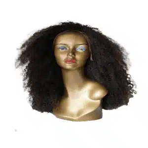 Steamed Kinky Curly Lace Frontal Wig | Hair Maiden India