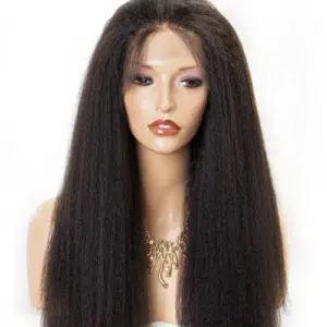 Full Lace Kinky Straight Wig | Hair Maiden India