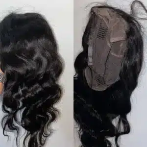 4x4 Closure Body Wave Wig showing real body wave texture and 4x4 closure cap construction