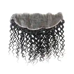Steamed Deep Curl HD Lace Frontal | Hair Maiden India