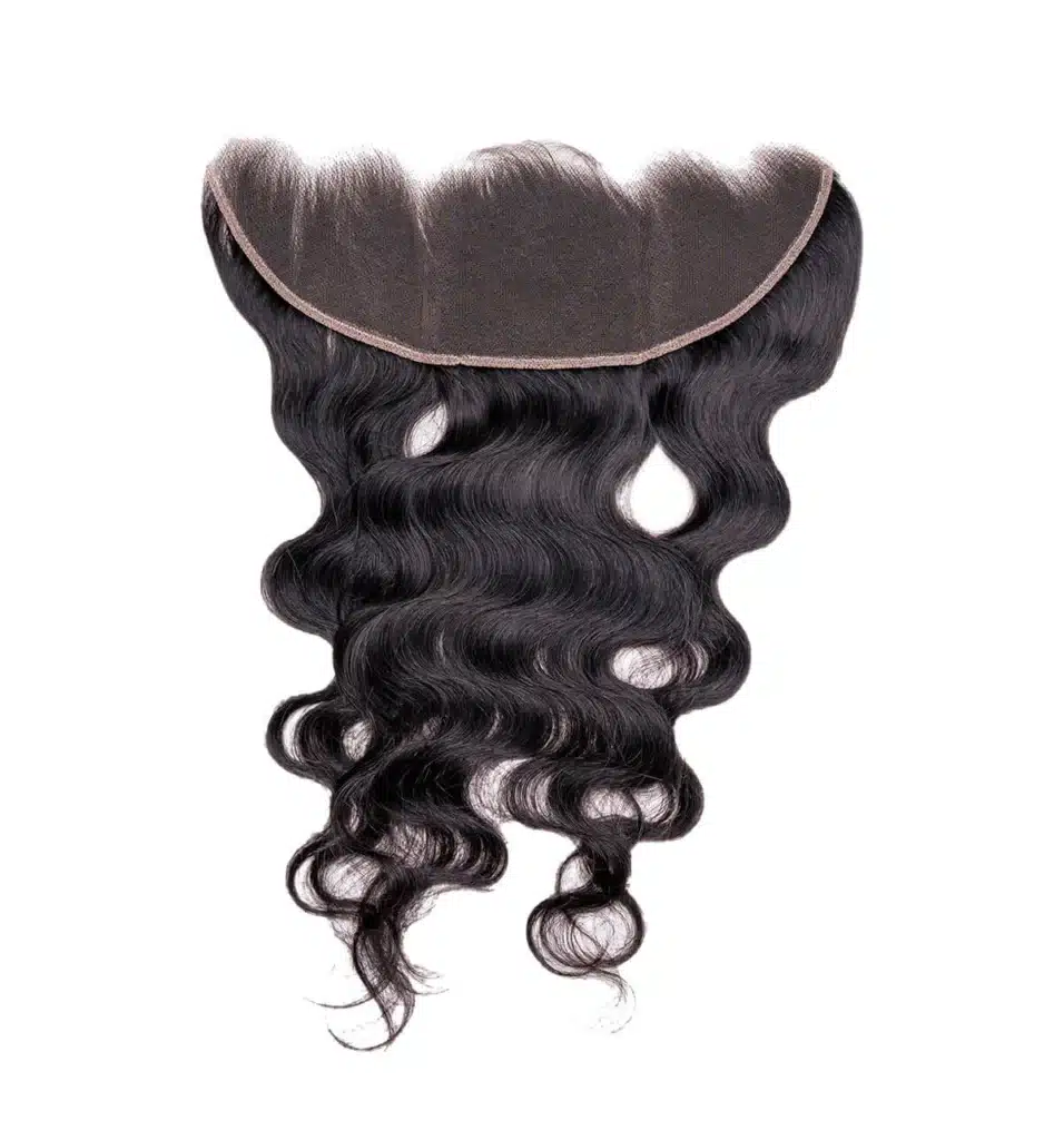 Frontal 13x4 hd wavy 18   back   Hair Maiden India Los Angeles