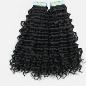 Steamed Deep Wave Tape In Hair | Hair Maiden India