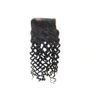 Steamed Deep Curl HD Lace Closure | Hair Maiden India