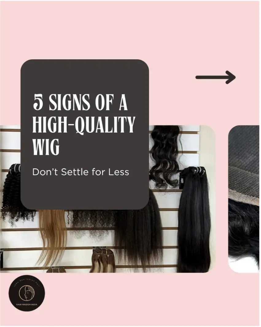 How to spot a high-quality authentic wig